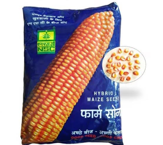 NSC Hybrid Maize Super-82, 4 KG Truthful Labelled Seed