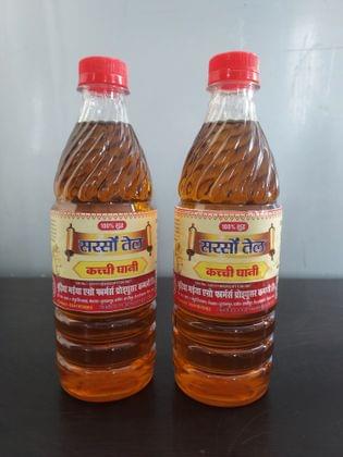 100% Pure Mustard Oil, Kacchi Ghani, 1L