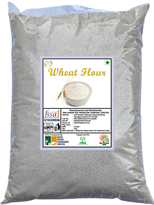 1 Kg Whole Wheat Flour | 100% Pure | Atta | Chakki Fresh | No Preservatives | Good for Health | Best Quality | Buy Online