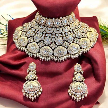 Maharani Kundan Set - The Royal Bride By Dia Art Jewels